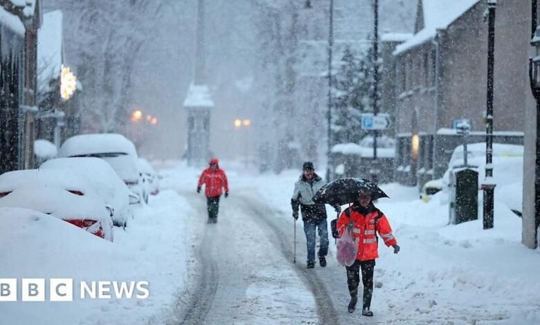 Storm Goretti Approaches UK As Met Office Issues New Snow And Ice Warnings